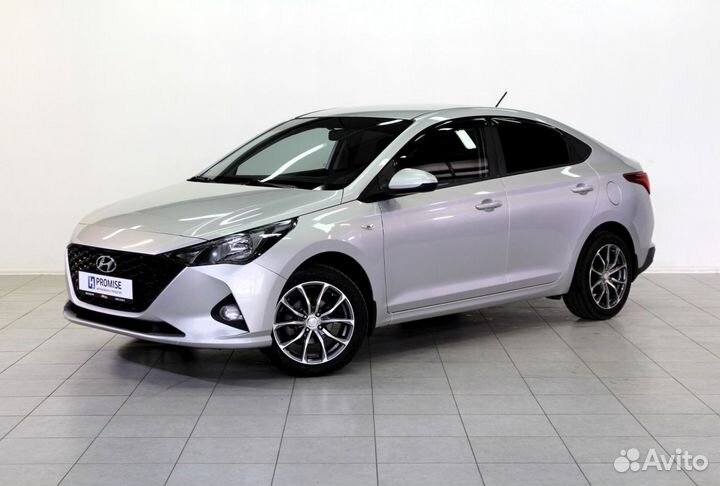 Hyundai Solaris 1.6 МТ, 2021, 37 218 км
