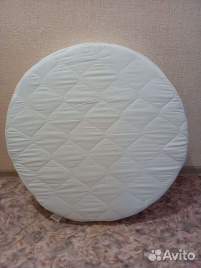 Детский матрас в круглую кроватку