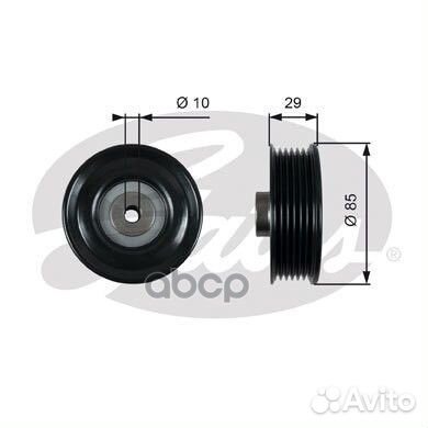 Ролик обводной приводного ремня T36448 Gates