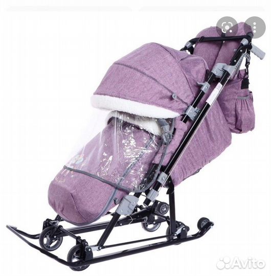 Санки коляска ника 7 8
