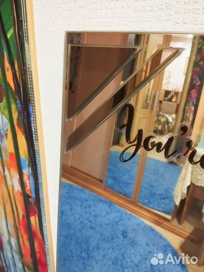 Зеркало интерьерное бу