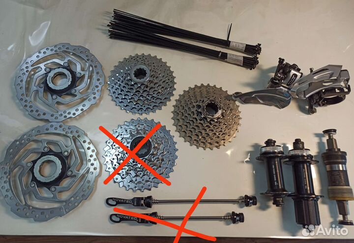 Запчасти велосипедные