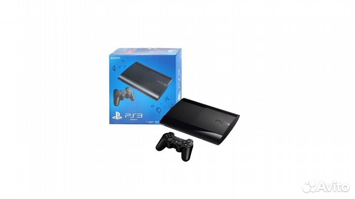 PS3 Super Slim 500Gb + 94 Игры Гарантия 1 Год