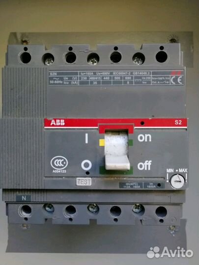 Контактор ABB 160А автомат