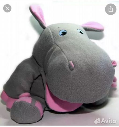 Логопедическая игрушка бегемотик Жужа