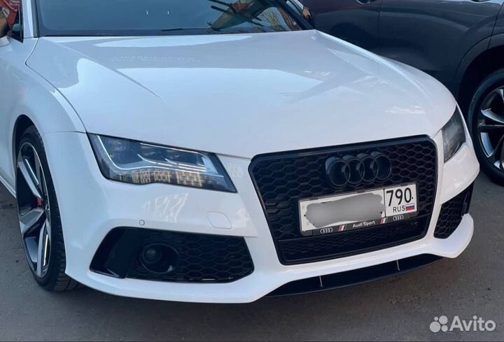 Audi a7 бампер передний RS7-Look дорестайлинг