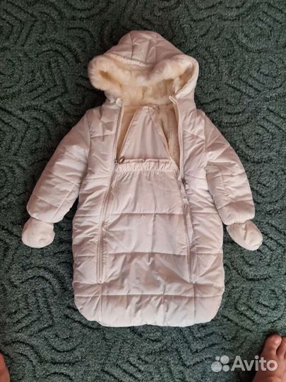 Комбинезон утеплённые на девочку новый