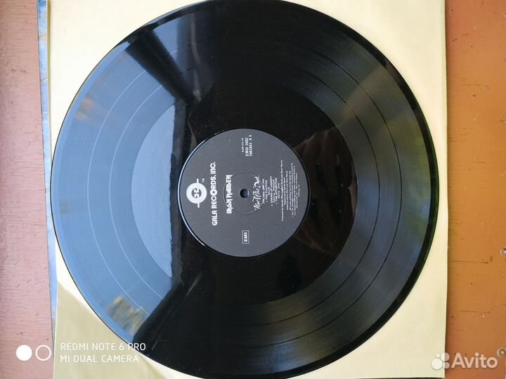 Винил iron maiden 