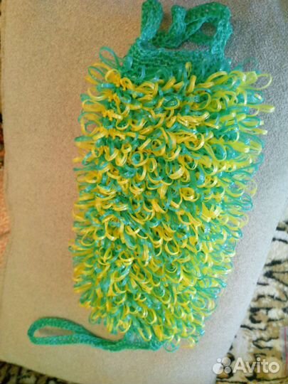 Мочалка ручной работы