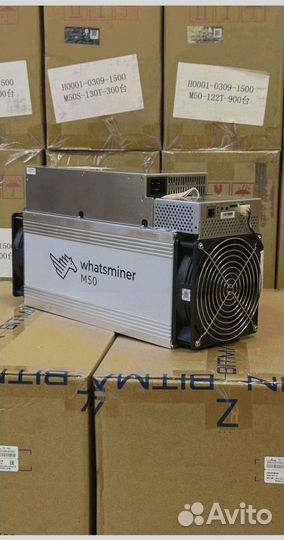 Whatsminer m50 124T Реальная Цена