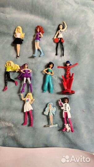 Игрушки из киндера барби животные