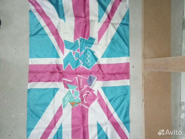 Флаг олимпийских игр в Лондоне