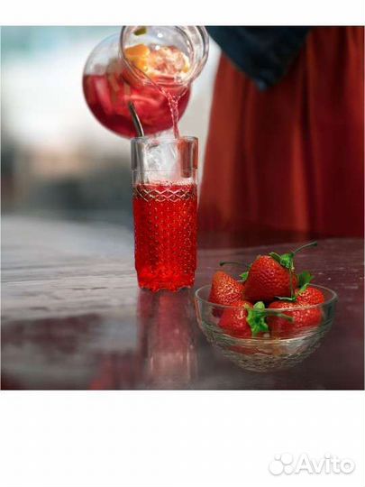 Набор посуды, стаканы, креманки