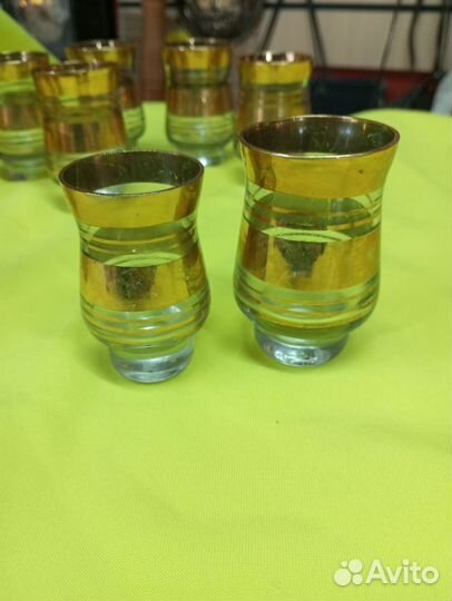 Графин и стопки Богемия