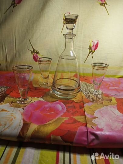 Штофы и графины СССР