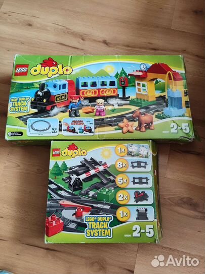 Lego duplo железная дорога