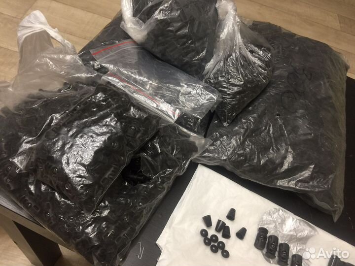 Зажимы, концевики,защелка-трезубец