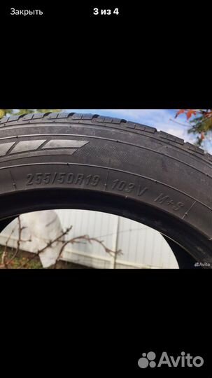 Maxxis Bravo HP-M3 255/50 R19