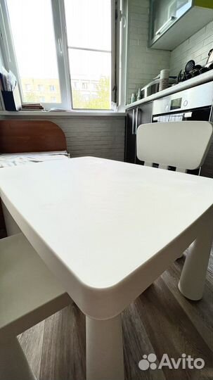 Детский столик и стульчики IKEA маммут