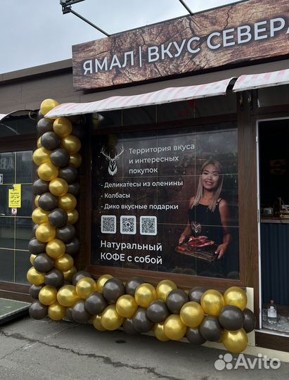 Шары арки и фотозоны