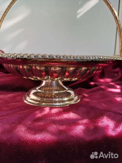 Ваза для фруктов конфетница старинная