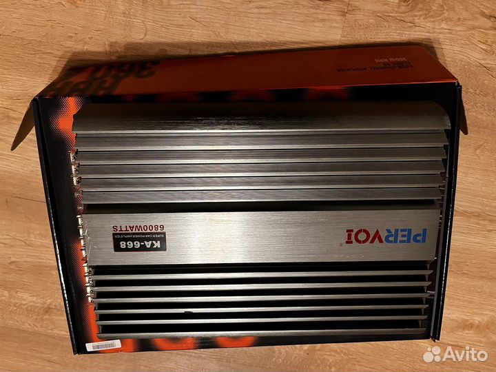 Автомобильный усилитель 4 канала