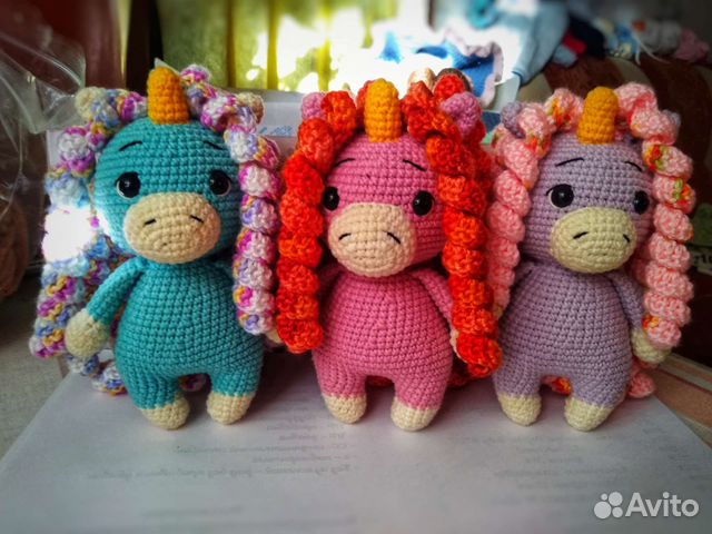 Вязаные игрушки в наличии и на заказ