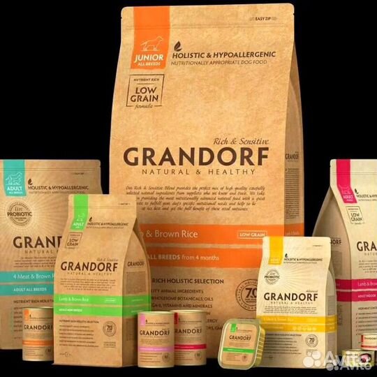 Сухой корм для собак Grandorf