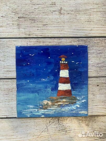 Миниатюрка маслом 