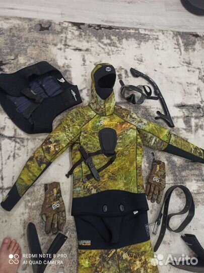 Гидрокостюм для подводной охоты 7мм