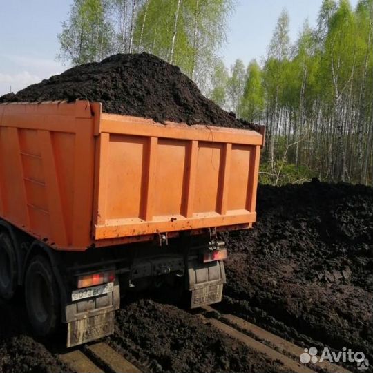 Чернозем садовый, быстро и качественно от 1тонны