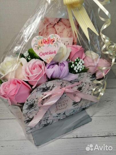 Букеты из мыльных лепестков