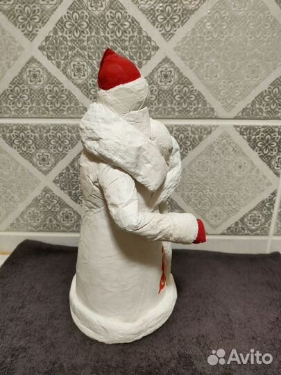 Дед Мороз ватный СССР