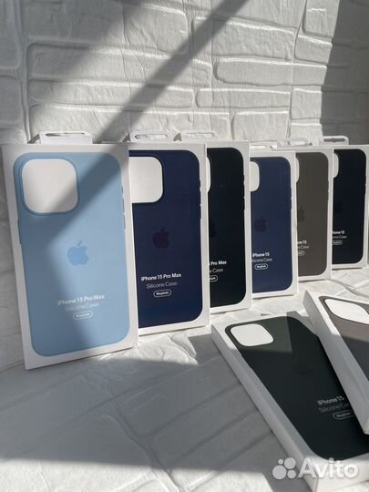 Чехол на iPhone 15 pro max silicone case