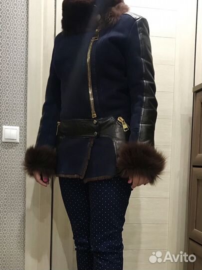 Натуральная новая дубленка