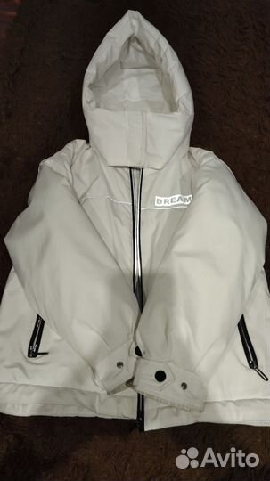 Куртка демисезонная женская 42 44 с капюшоном