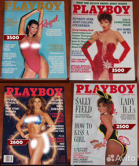 Журналы Playboy US