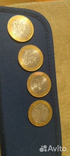 Юбилейные монеты 10 рублей биметалл