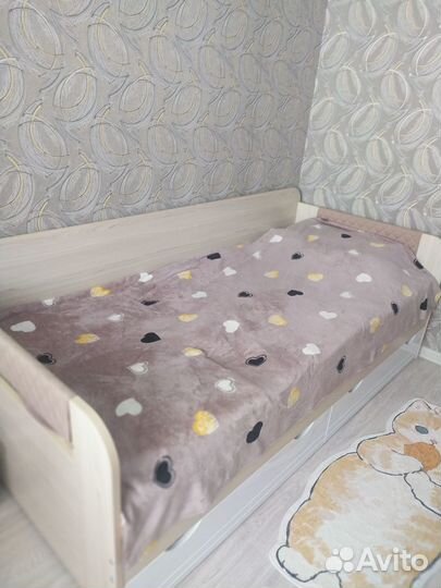 Детская кровать от 3 лет с матрасом