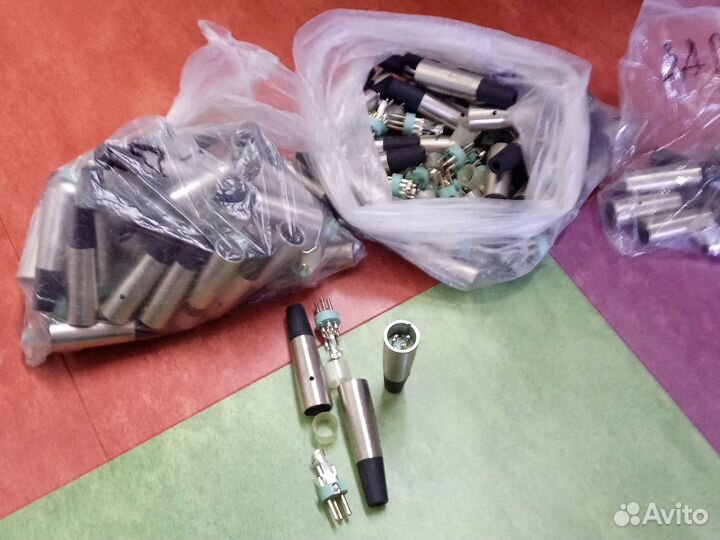 Разъемы xlr. Switchcraft U.S.A