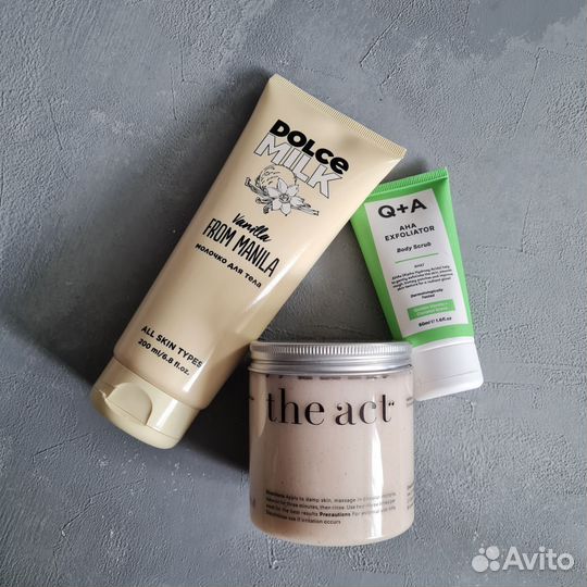 Скраб для тела the act новый