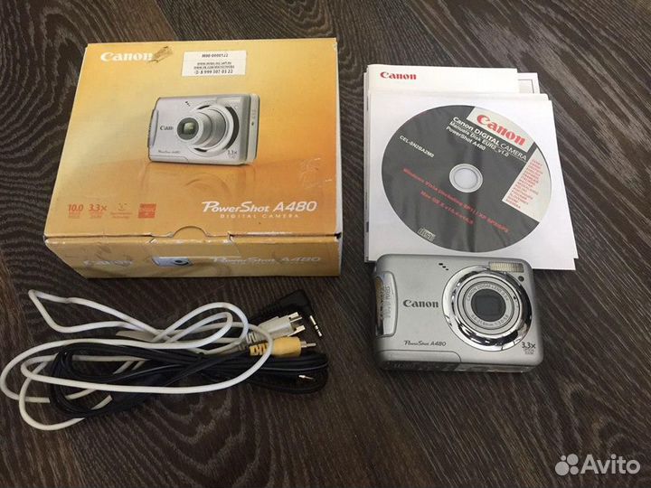 Фотоаппарат Canon PowerShot A480