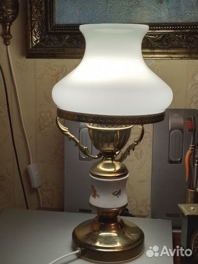 Лампа настольная винтаж