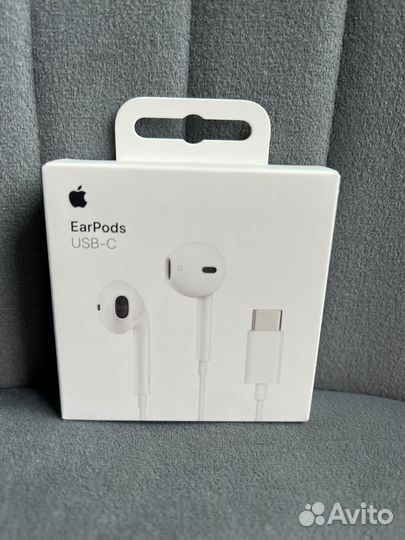 Наушники apple earpods type c 15 pro iPad usb c