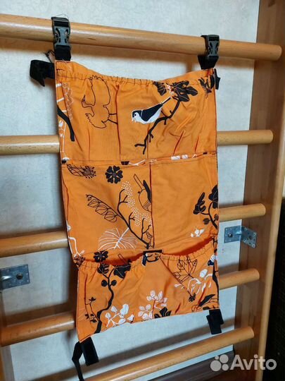 Мягкое сиденье и карманы для стульчика Kids Fix