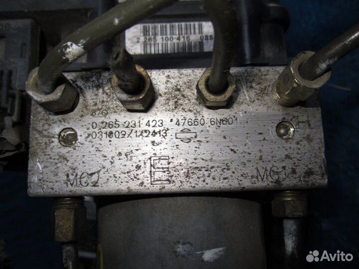 Блок abs Ниссан Блюбирд Силфи QG10