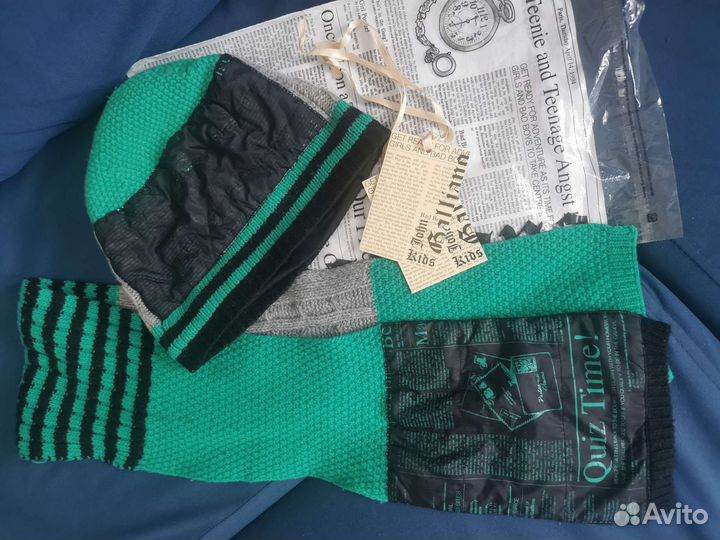 Шапки и шарф Galliano оригинал Италия