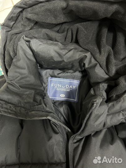 Пуховик тёплый подростковый