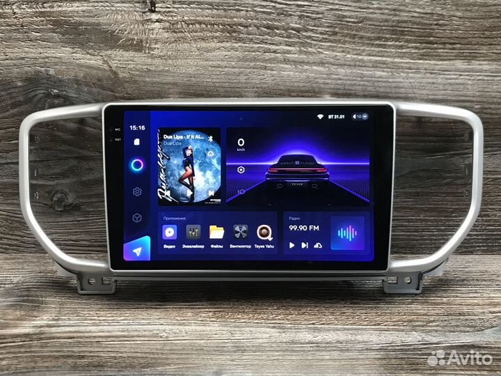 Магнитола Kia Sportage Teyes CC3 2K