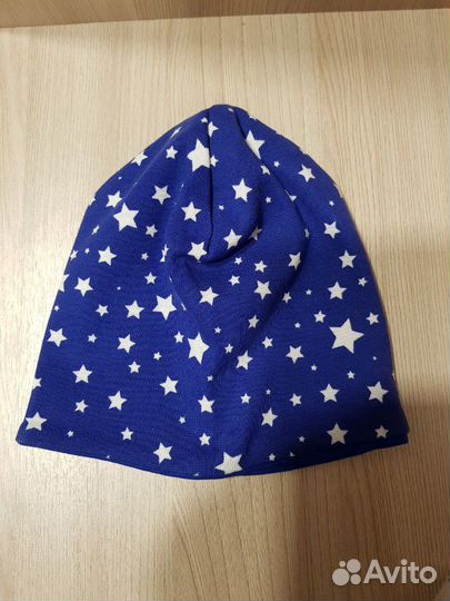 Шапка для мальчика весна/осень 40-45 см